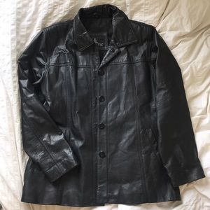 London Fog women’s leather jacket